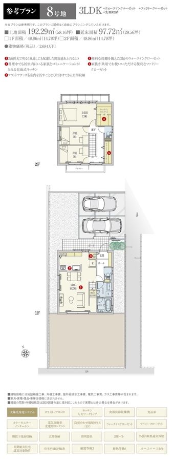 セキュレア西川田町　(建築条件付宅地分譲)