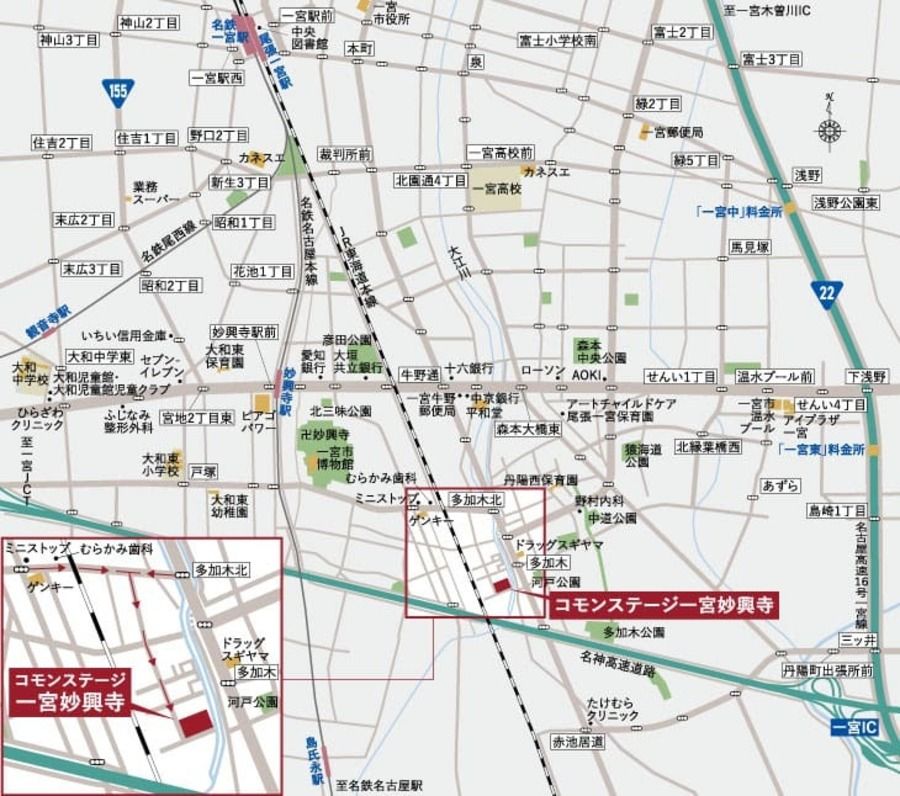 コモンステージ一宮妙興寺