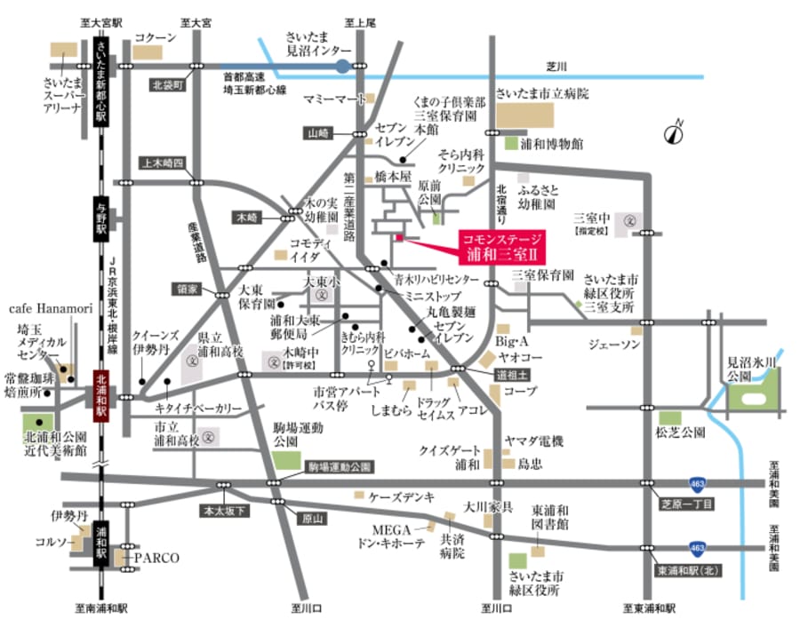 コモンステージ浦和三室Ⅱ