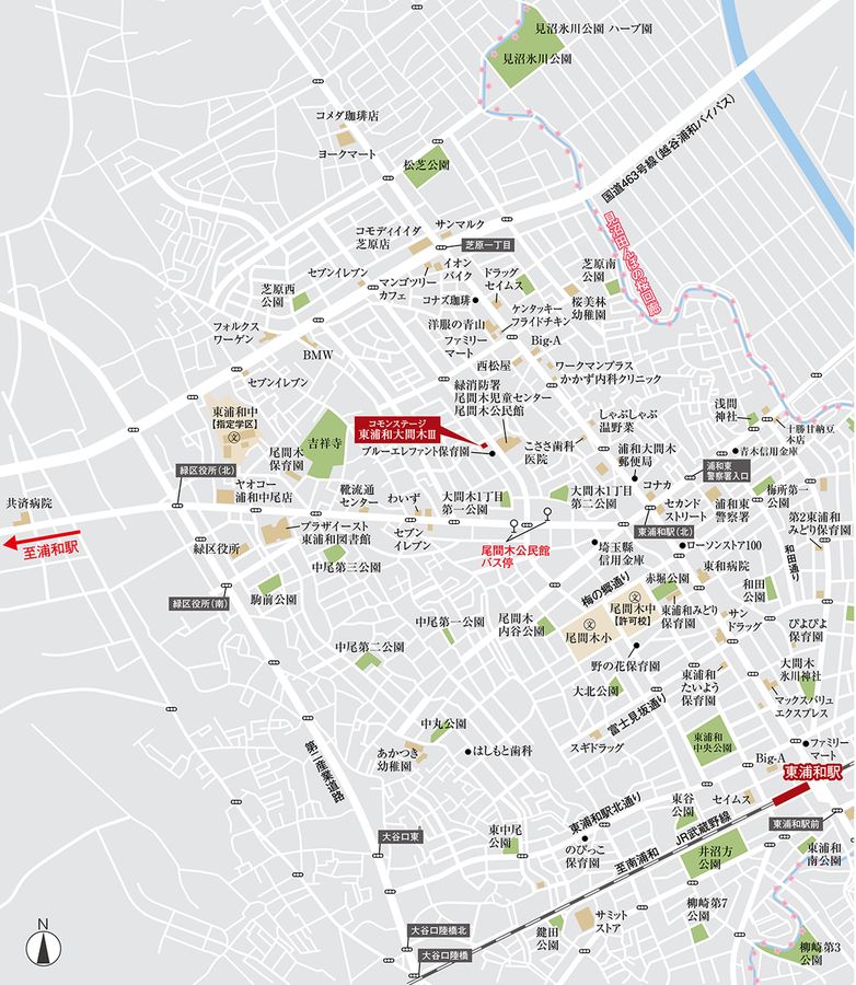 コモンステージ東浦和大間木Ⅲ