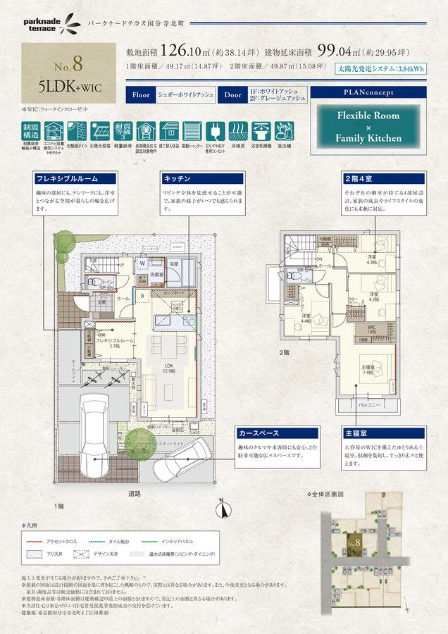 【Panasonic Homes】パークナードテラス国分寺北町