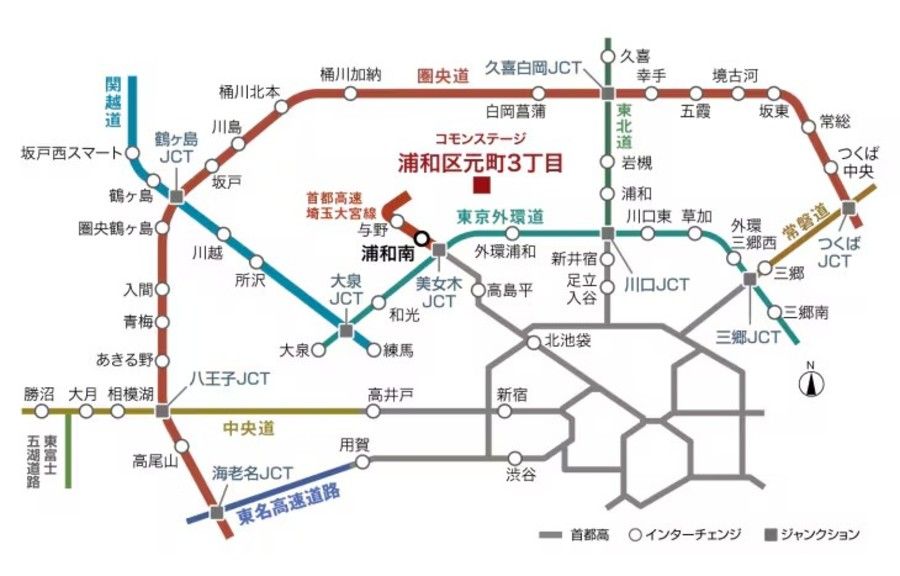 コモンステージ浦和区元町3丁目
