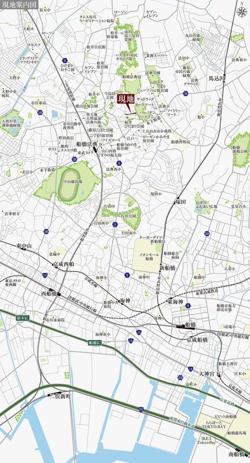 セキュレア船橋法典 (建築条件付宅地分譲)