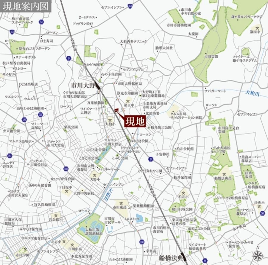 セキュレア市川大野 (建築条件付宅地分譲)