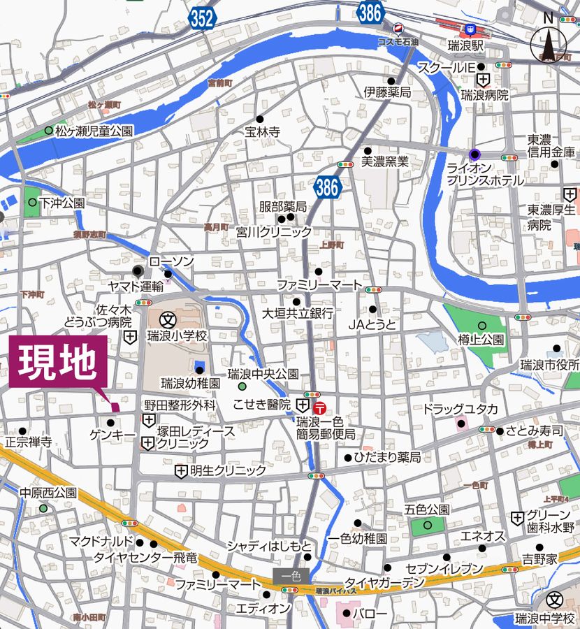パークナードテラス瑞浪北小田