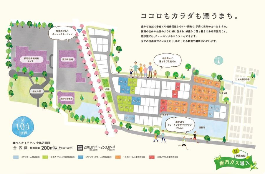 ウルオイテラス菰野【パナソニックホームズ】(建築条件付)