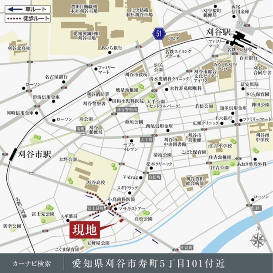 セキュレア刈谷市富士見町 (分譲宅地)