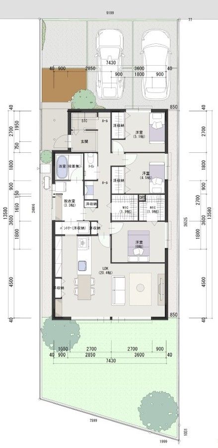 パークナードテラス鵜沼羽場(建築条件付)