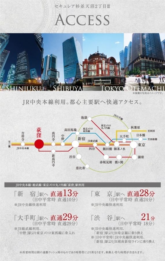 セキュレア杉並天沼2丁目III (1・4号地)(分譲住宅)